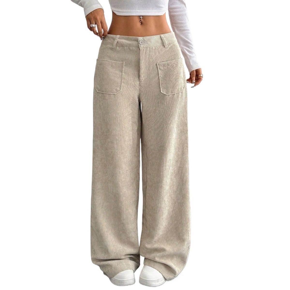 GIOIO - Pantalón de Vestir Mujer para Uso Diario Casual