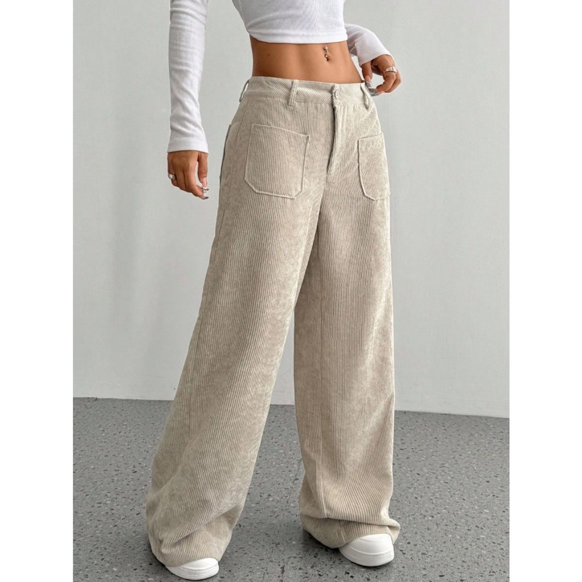GIOIO - Pantalón de Vestir Mujer para Uso Diario Casual