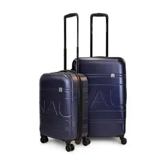 NAUTICA - Pack 2 maletas S+M Palermo 10k y 20k azul