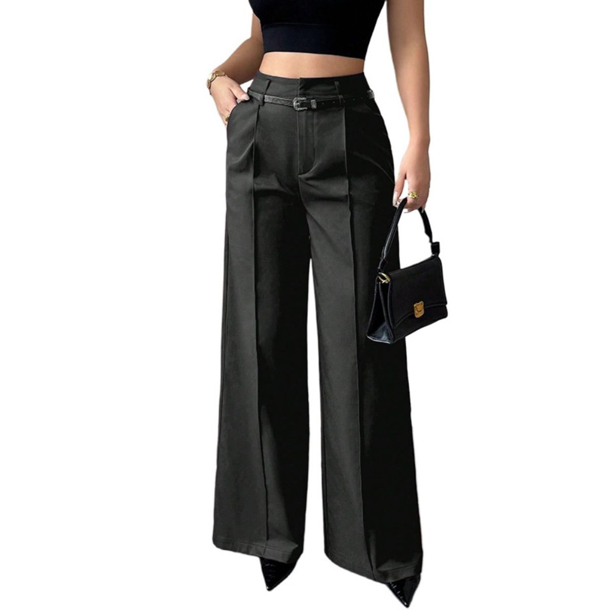GIOIO - Pantalón de Vestir Mujer para Uso Diario Casual