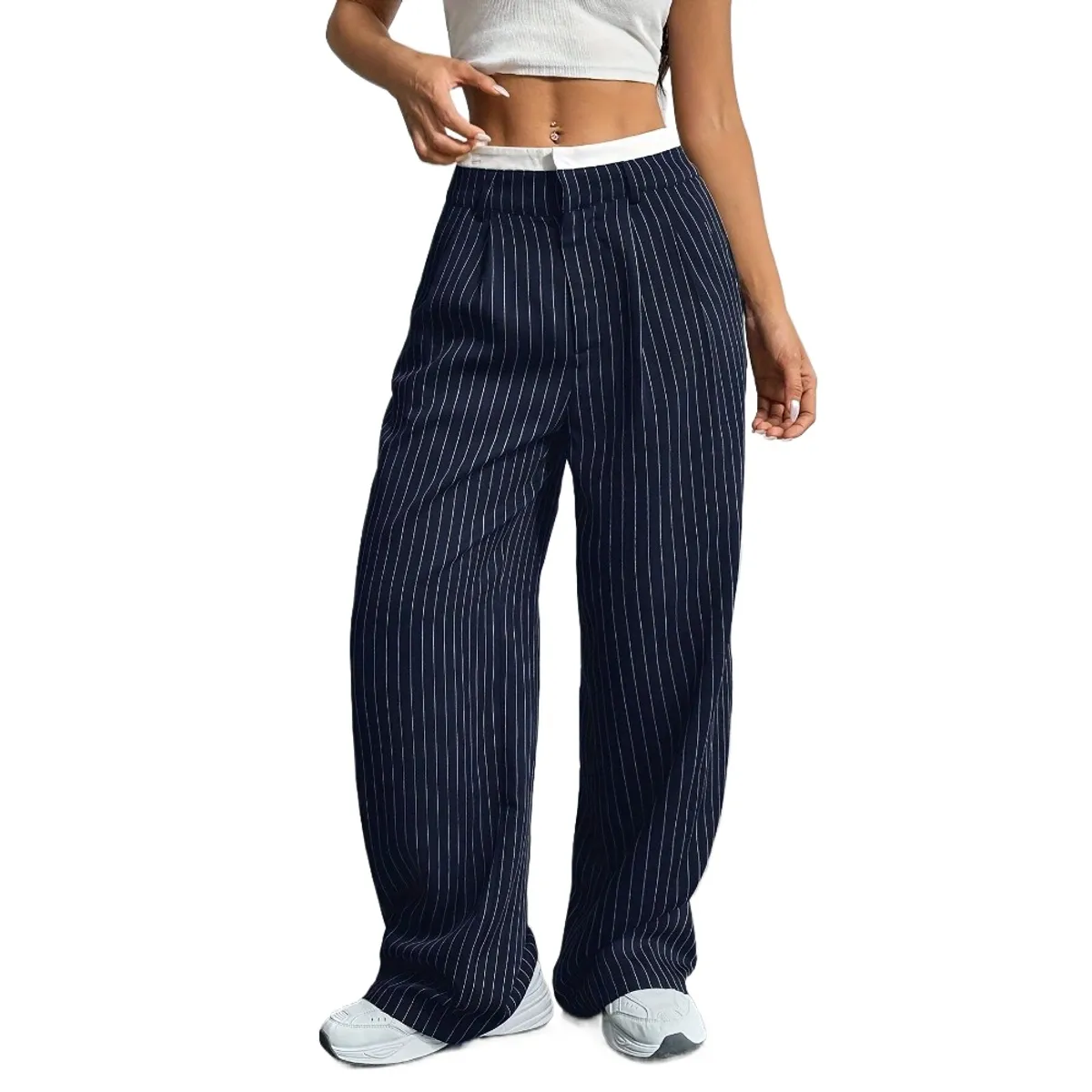 GIOIO - Pantalón de Vestir Mujer para Uso Diario Casual