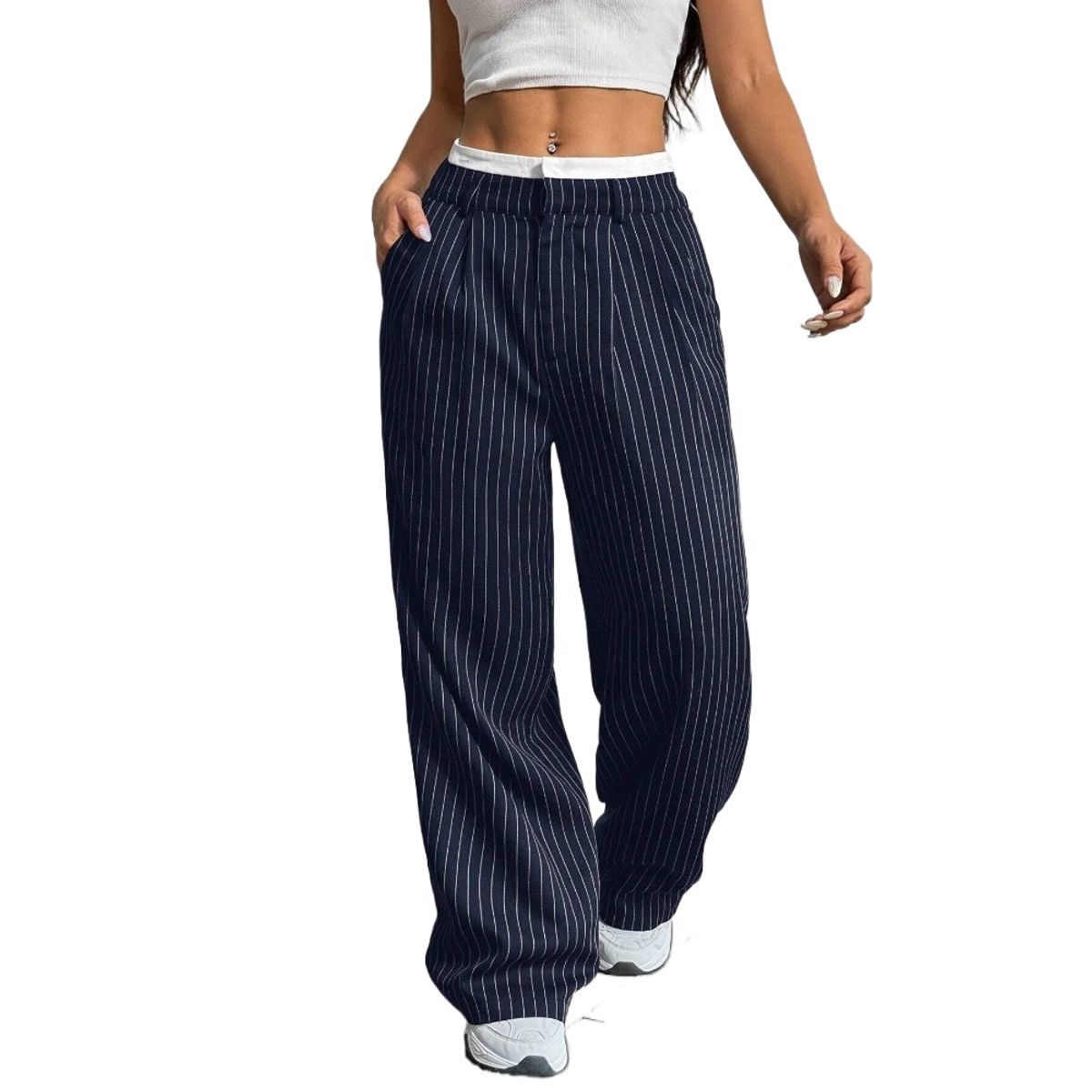 GIOIO - Pantalón de Vestir Mujer para Uso Diario Casual