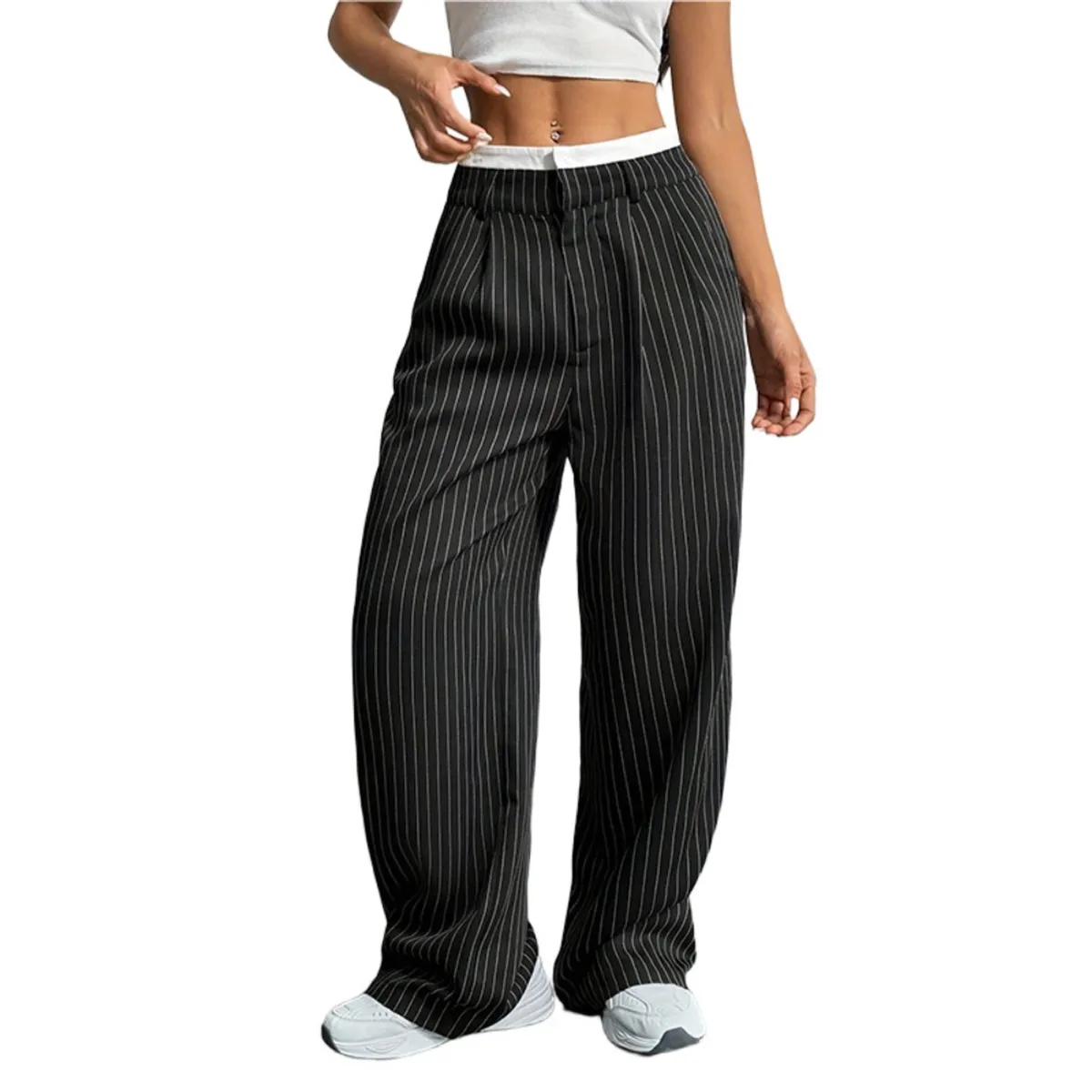 GIOIO - Pantalón de Vestir Mujer para Uso Diario Casual