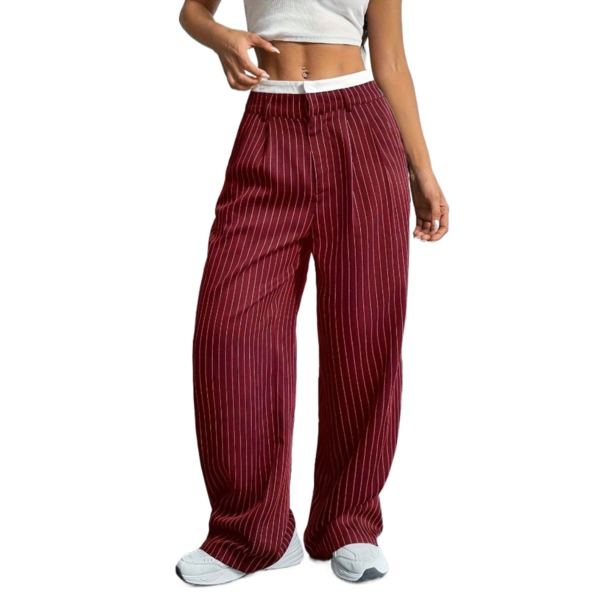 GIOIO - Pantalón de Vestir Mujer para Uso Diario Casual