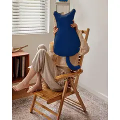 GENERICO - Cojin de Gato para decorar o apego para niños Extra Suave