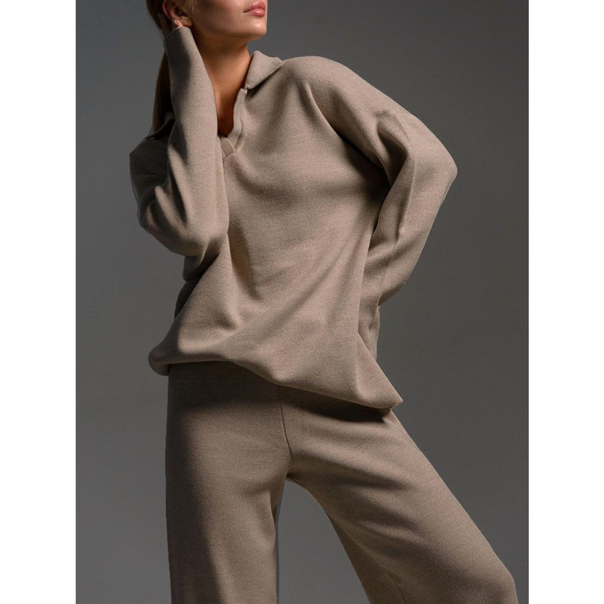 GIOIO - Conjunto de Pantalón Mujer Casual Elegante y Cómodo