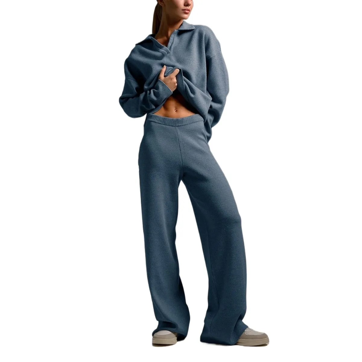 GIOIO - Conjunto de Pantalón Mujer Casual Elegante y Cómodo