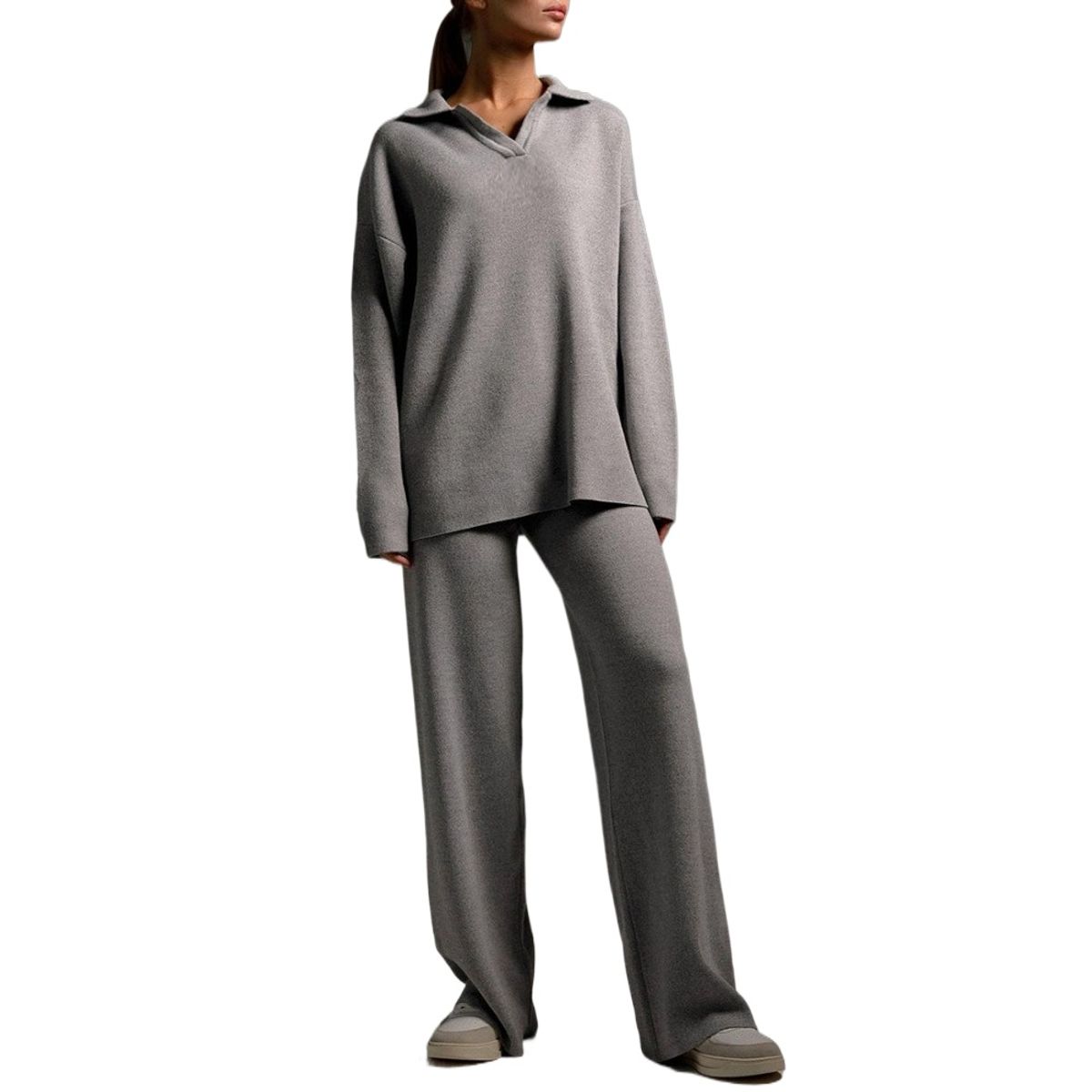 GIOIO - Conjunto de Pantalón Mujer Casual Elegante y Cómodo