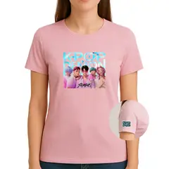 ROLY - Poleras estampadas Guerreras kpop Saja Boys