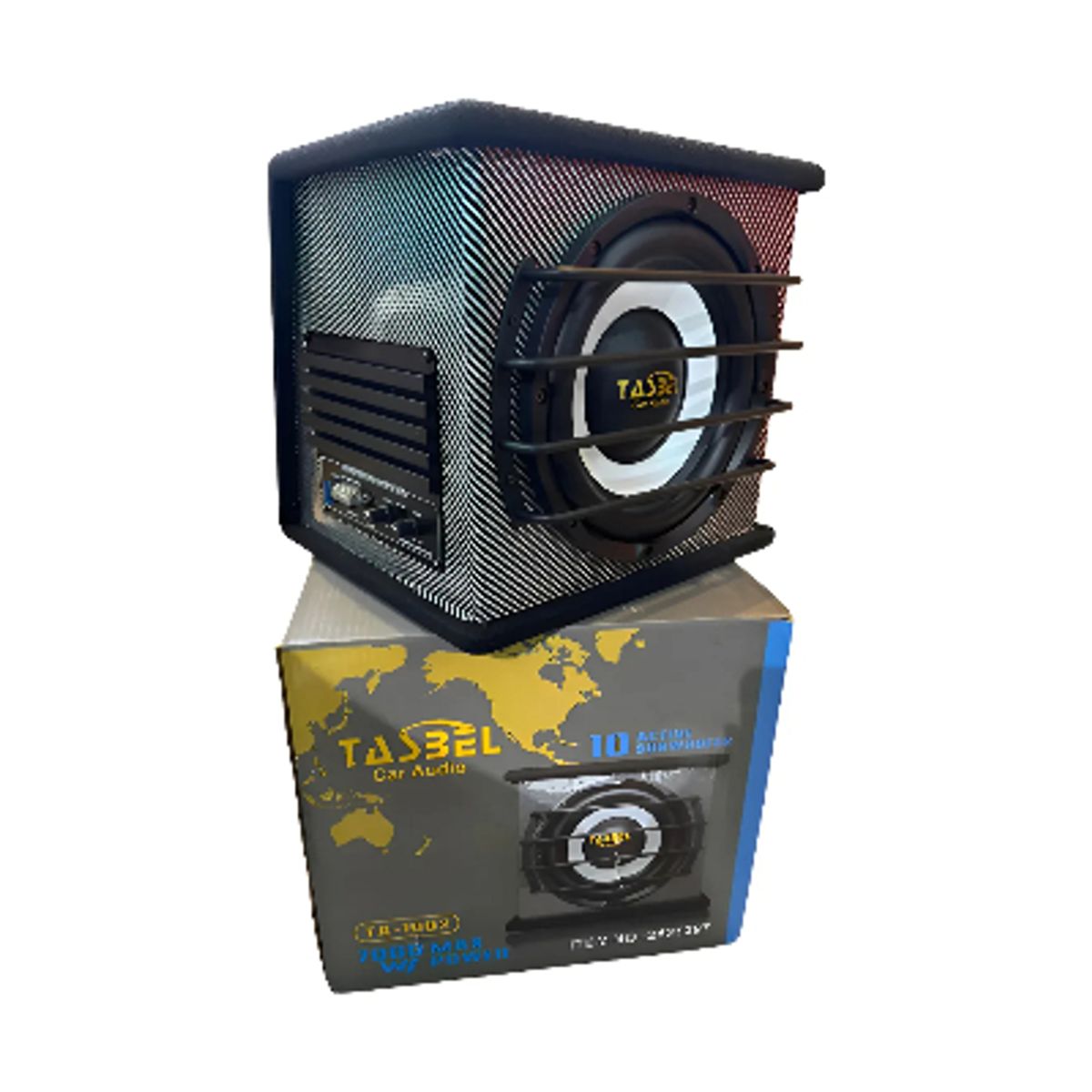 GENERICO - Subwoofer 10 Pulgadas 7000w 297 Negro