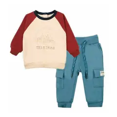 TEDMIMAK - Conjunto Buzo Bebe en Algodon