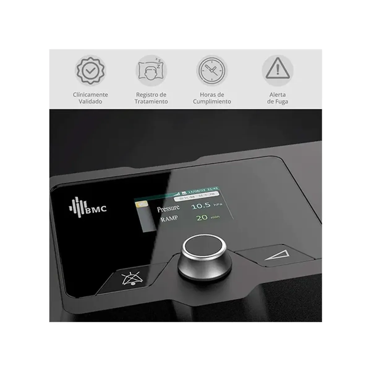 BMC - AUTO CPAP BMC G2S A20 Tubo Estándar Mascara Nasal L