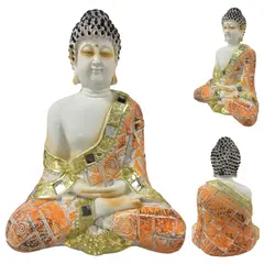 GENERICO - Figura Estatua Buda En Estado De Meditación