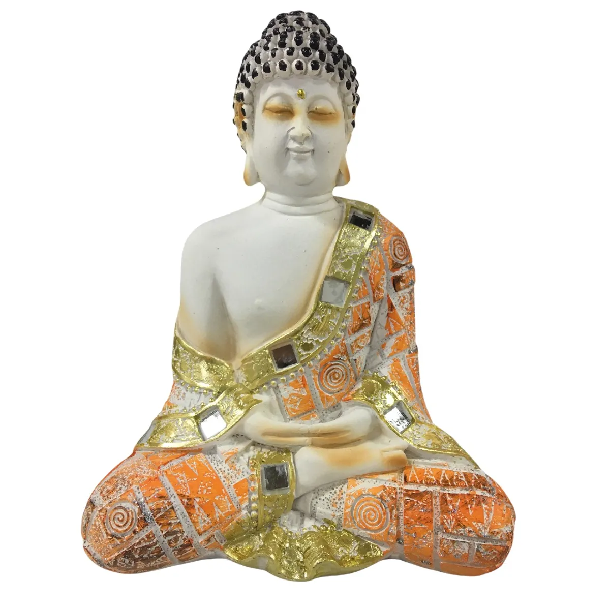 GENERICO - Figura Estatua Buda En Estado De Meditación