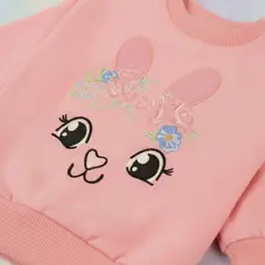 TEDMIMAK - Conjunto Bebé en Algodón Conejita Damasco