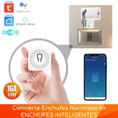 D MOTICA - Mini Interruptor Wifi Inteligente Para Enchufes 220V-16A SIMPLE