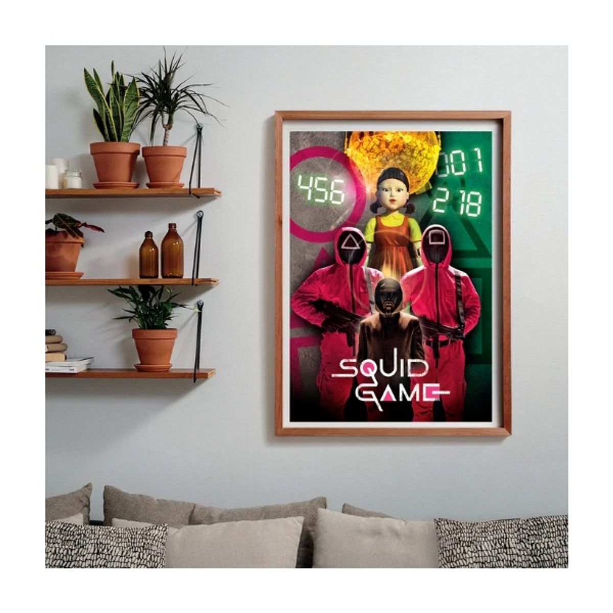 CLEMENTONI - Puzzle 1000 piezas Squid Game  II Compact