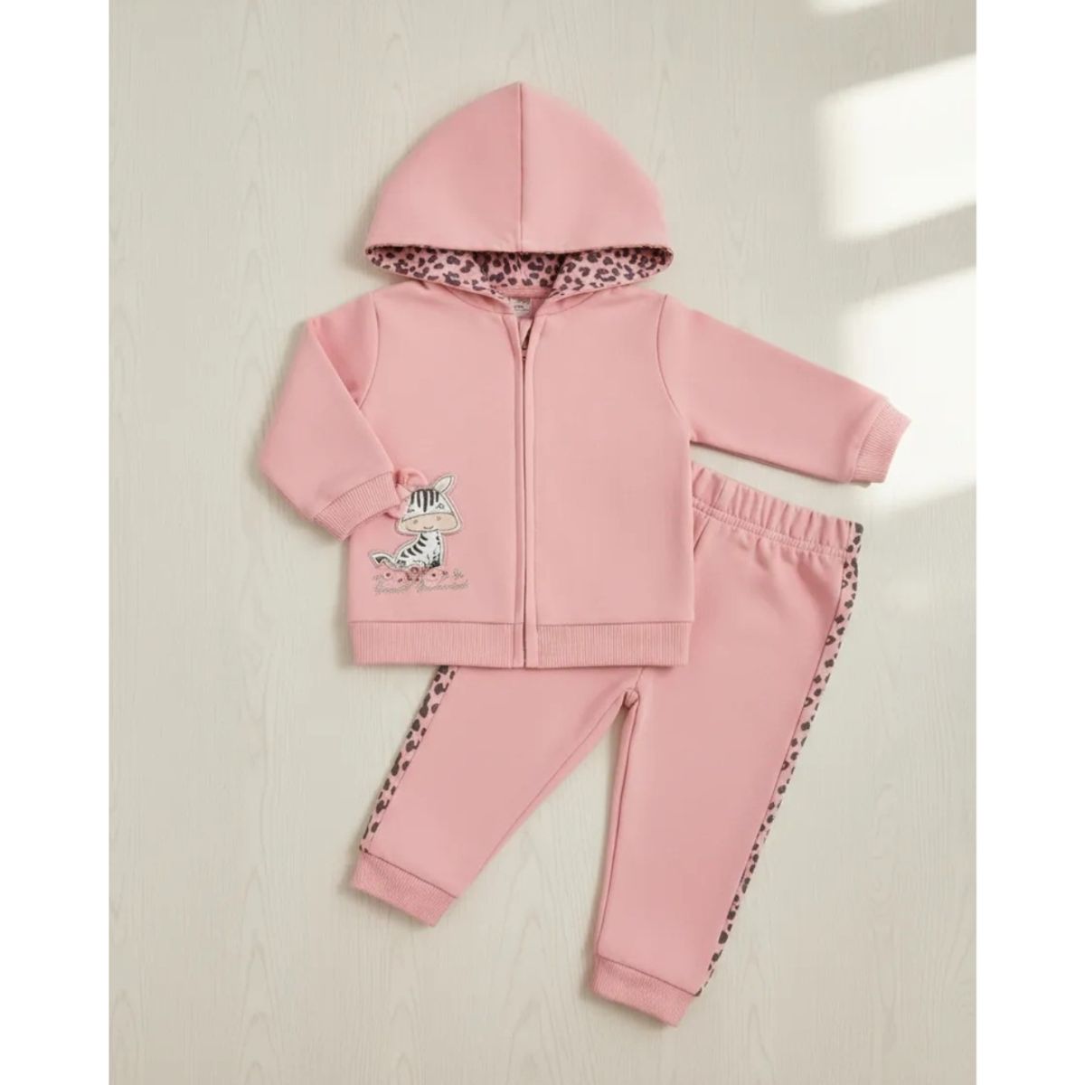 TEDMIMAK - Conjunto Bebé en Algodón Pink Baby