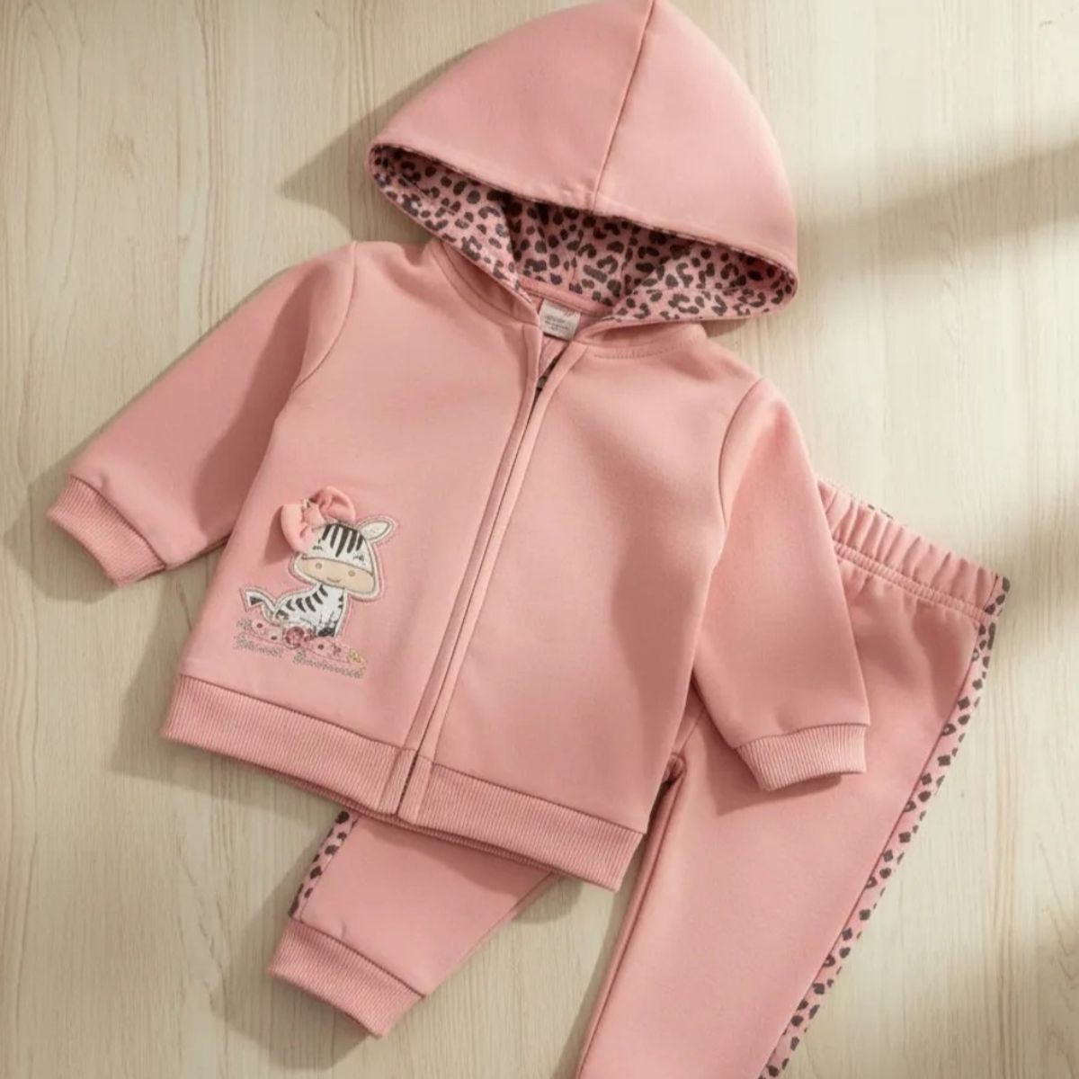 TEDMIMAK - Conjunto Bebé en Algodón Pink Baby