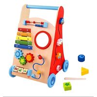 Caminador De Actividades Didactico Madera Bebe-niños