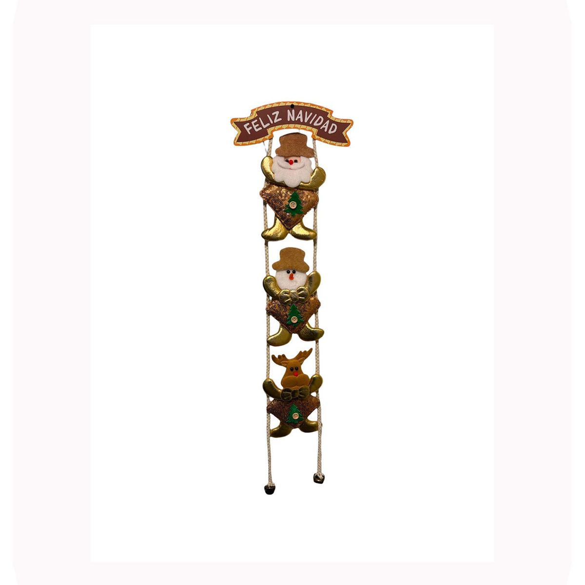 GENERICO - Adorno navideño colgante Feliz navidad