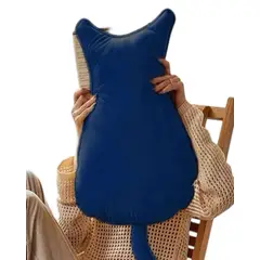 GENERICO - Almohada Cojín de Gato Extra Suave para decorar o apego para niños