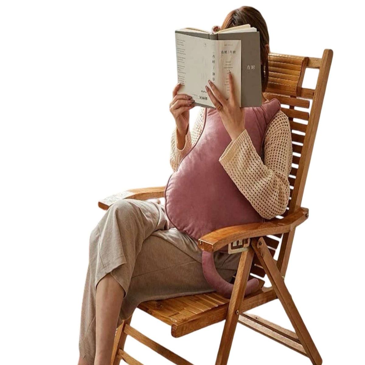 GENERICO - Almohada Cojín de Gato Extra Suave para decorar o apego para niños