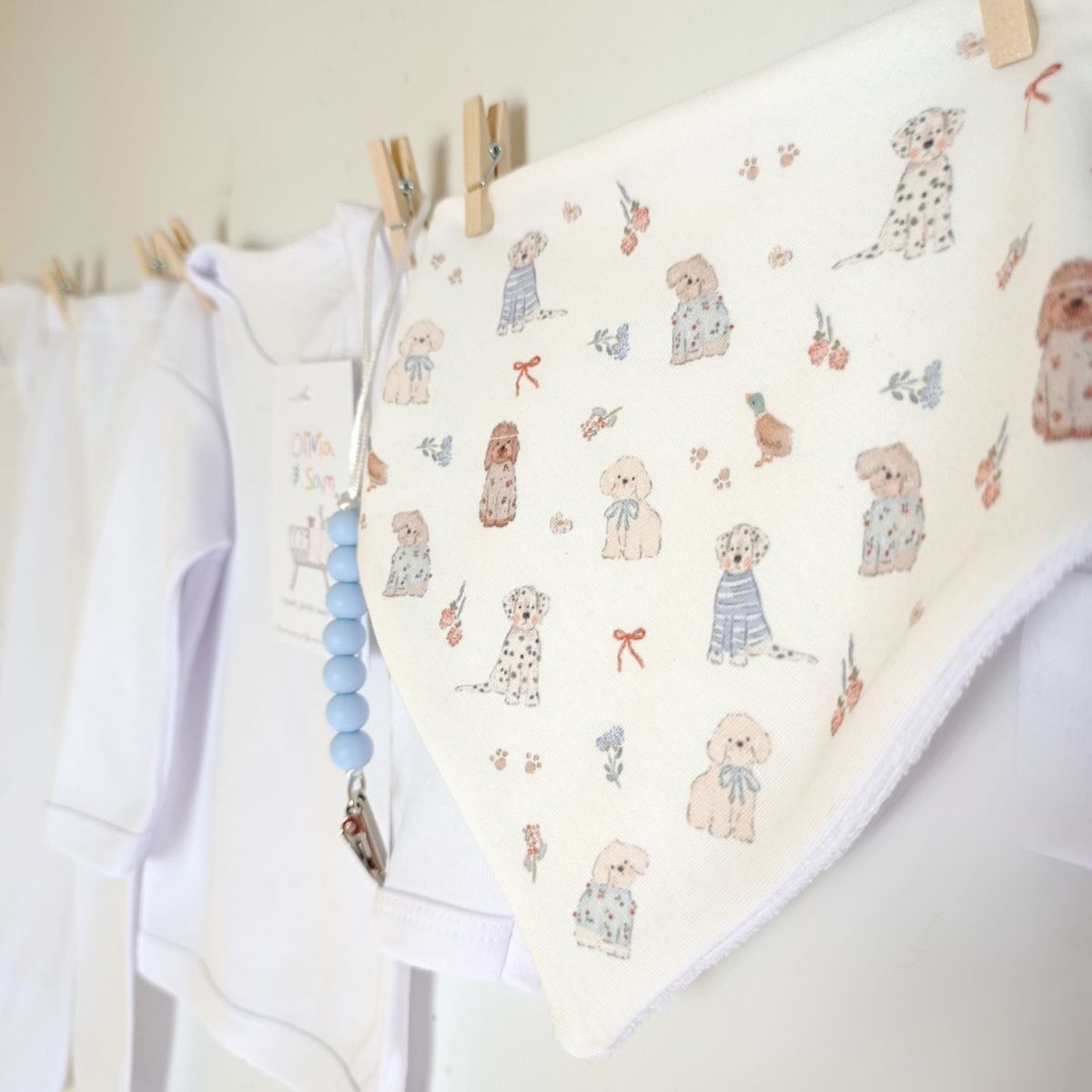 OLIVIA Y SAM - CAJA REGALO BABY SHOWER PUPPY MOMENTS