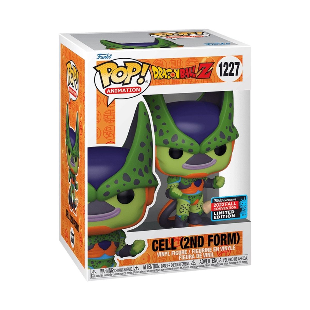 FUNKO - Funko Pop Dragon Ball – Cell 1227 + Protector