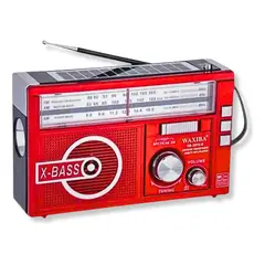 MOVI - Radio multifuncional recargable USB con linterna LED