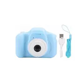 GENERICO - Mini Cámara Niños Fotográfica Digital Azul