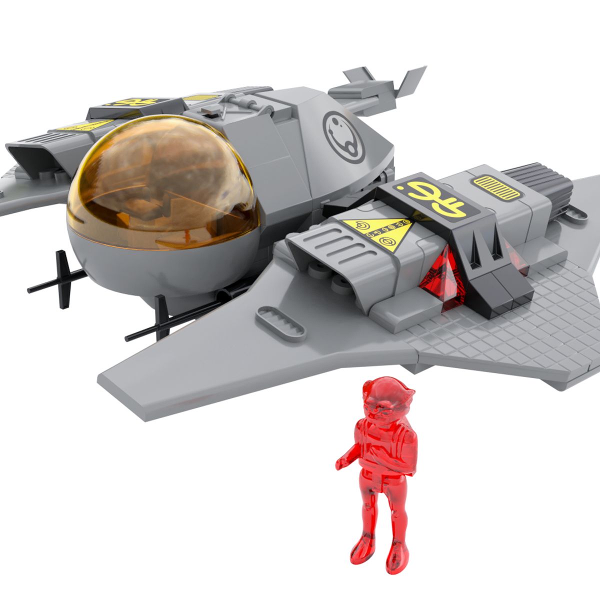 GENERICO - Tente Original Std Fighter Nave Espacial Armable