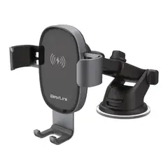 BESTLINK - Cargador Inalámbrico Universal con soporte ventosa para Automóviles Mod BL-HDG80W