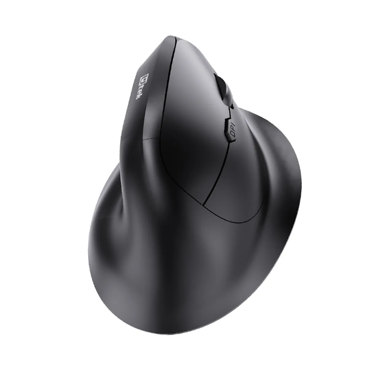 UTEK - Mouse Inalámbrico Vertical Ergonomico 2.4Hz + Bluetooth Recargable  Mod UT-MOER200R