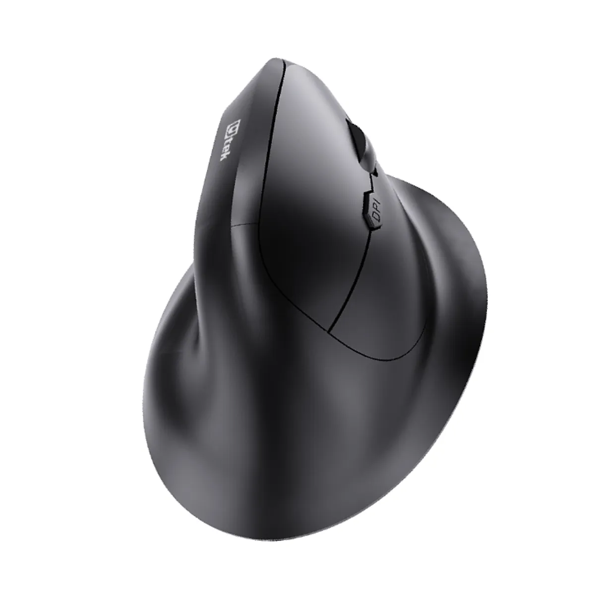 UTEK - Mouse Inalámbrico Vertical Ergonomico 2.4Hz + Bluetooth Recargable  Mod UT-MOER200R