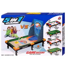 GENERICO - Juego Mini Mesa Juego De Billar Hockey Snooker