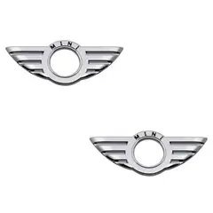 GENERICO - Par Decora Pestillos Mini Cooper con Insignia