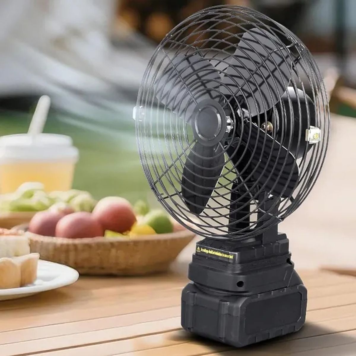 MOVI - Ventilador Portátil Recargable 5 Aspas USB BreezeFlex