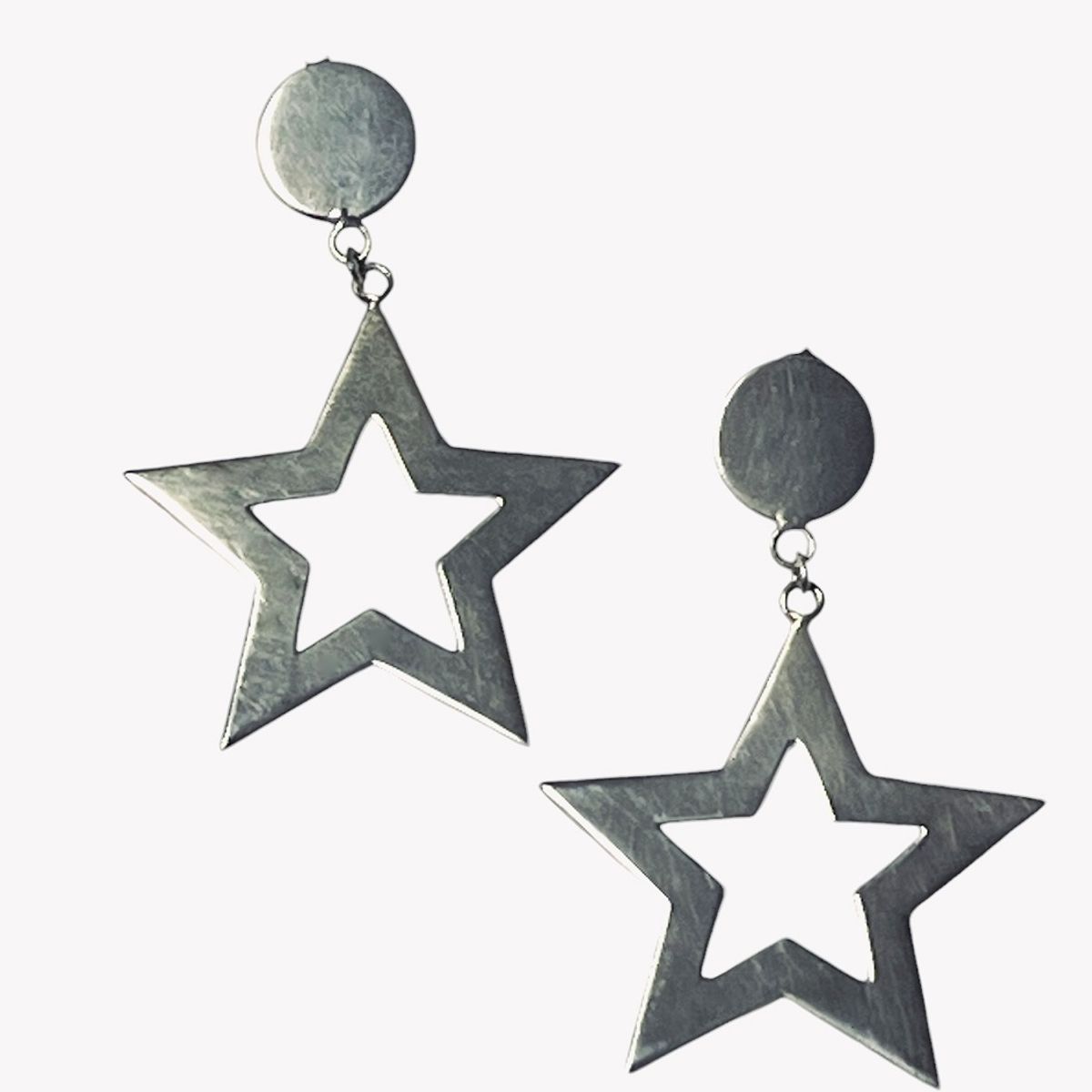 TAETHAI - Aros plata 925 sin piedras estrellas