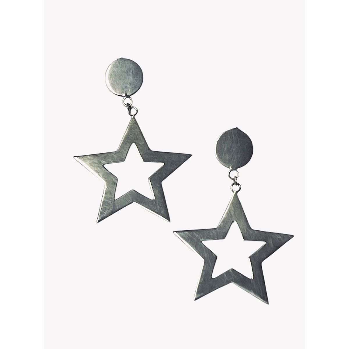 TAETHAI - Aros plata 925 sin piedras estrellas