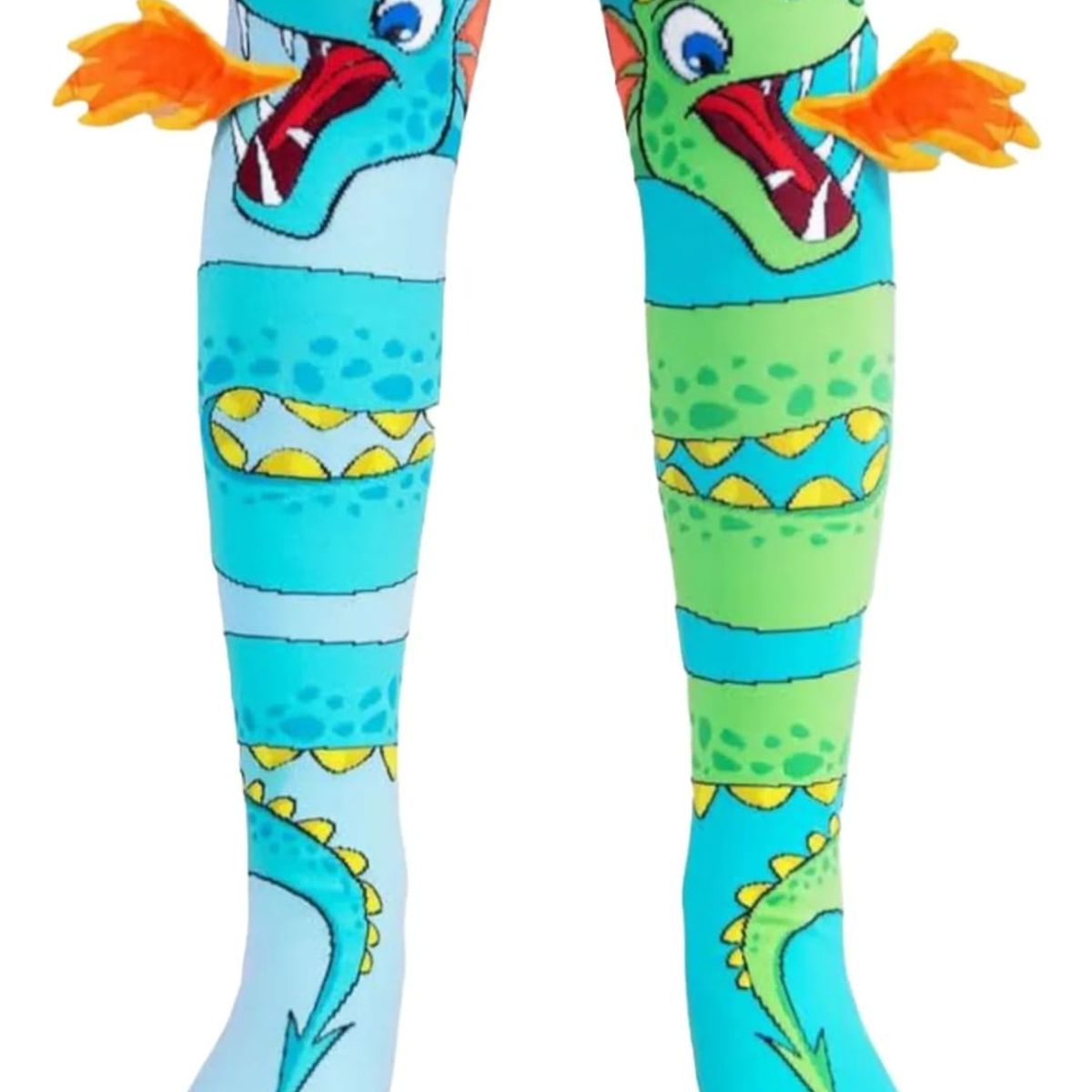 QIKUN - Calcetas Altas Bucaneras Niños Dragon