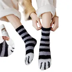 QIKUN - Calcetines Garra Gato 3 Pares Surtidos Hombre/ Mujer