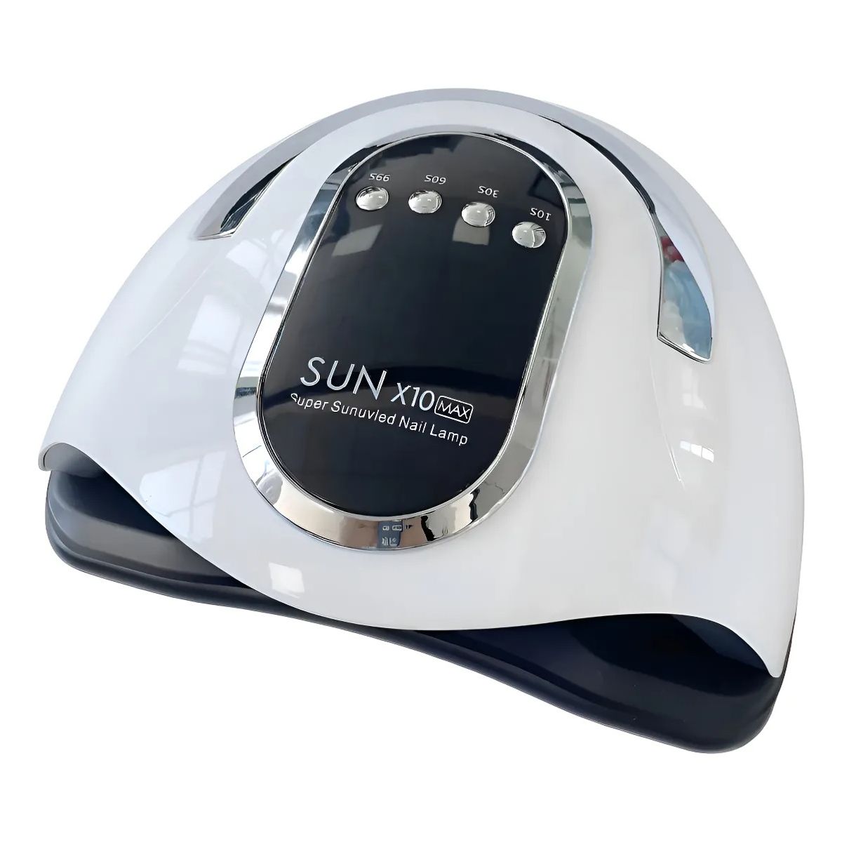 GENERICO - 280w Lámpara Uv De Uñas De Gel X10max Con Luz Dual 66 Luces Blanco