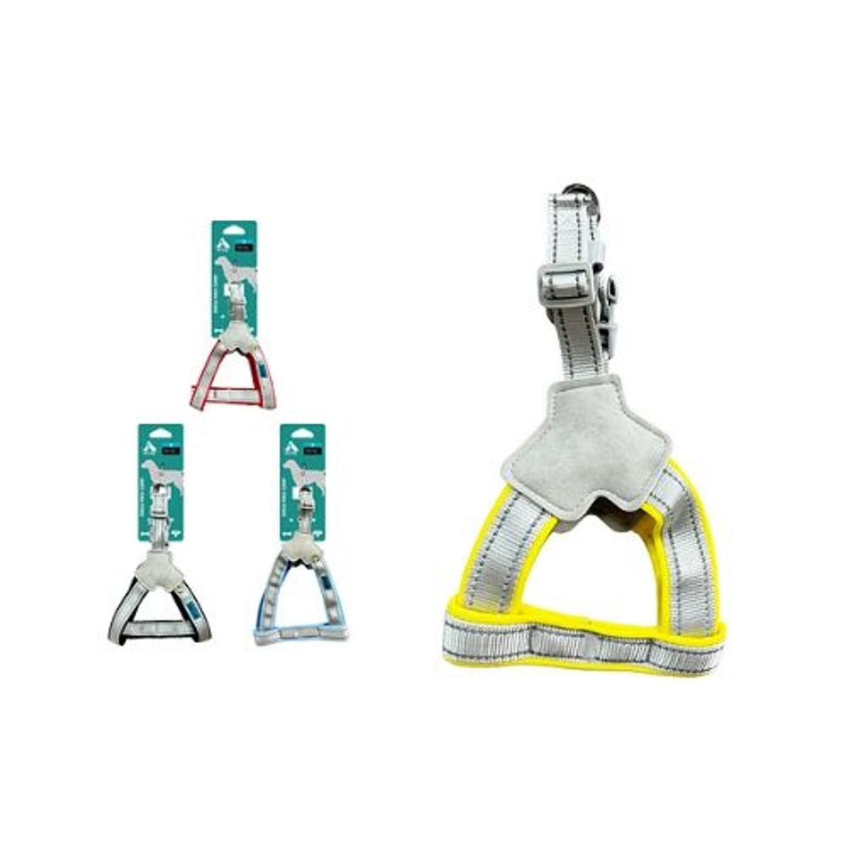 GENERICO - Arnés para mascotas talla S Color Rojo