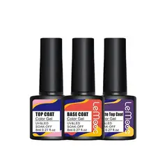 GENERICO - Set Base Top y Matte Top Coat para un Acabado de Gel Duradero y Profesional