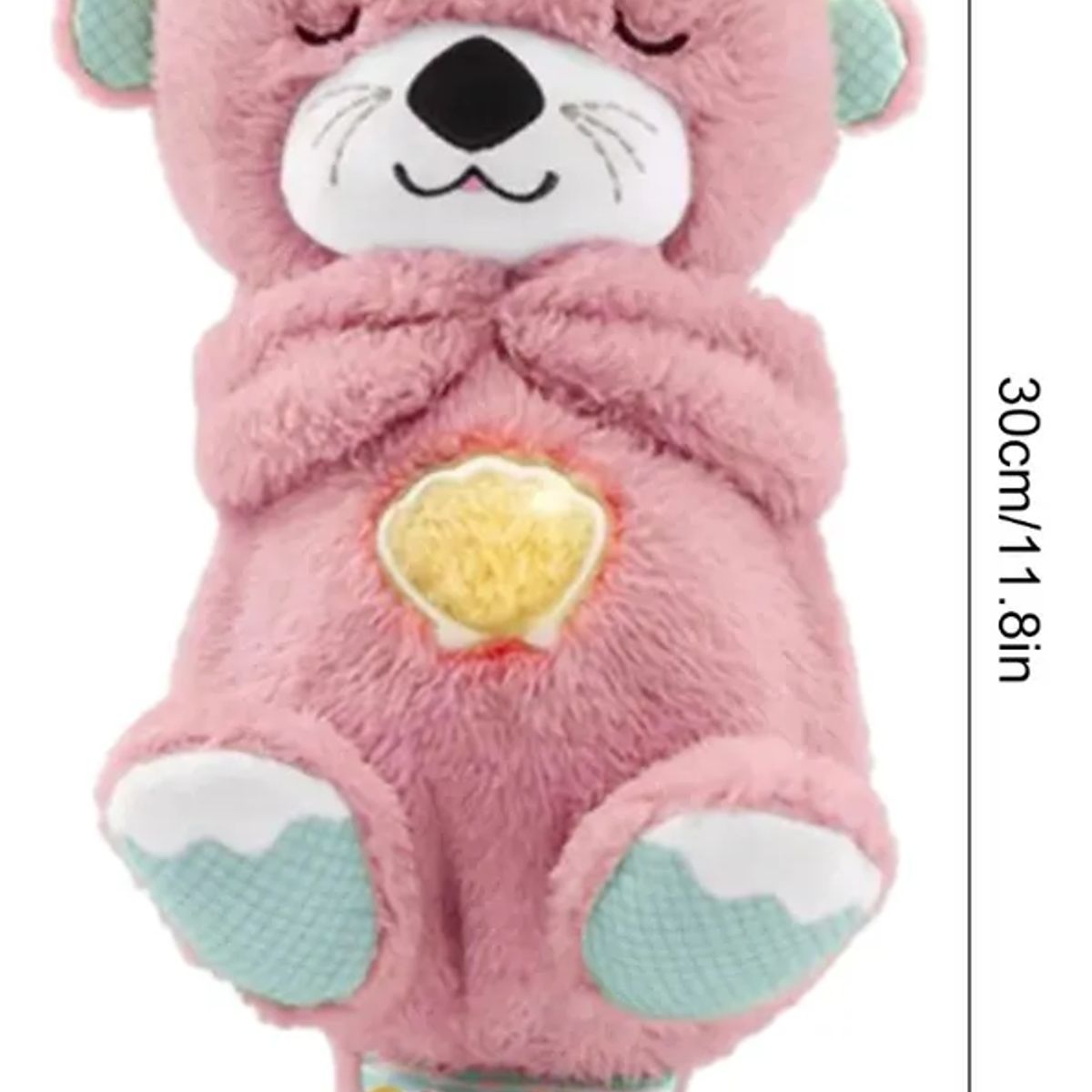 MOVI - PELUCHE NUTRIA MUSICAL CON LUZ LED PARA NIÑA CON RESPIRACION