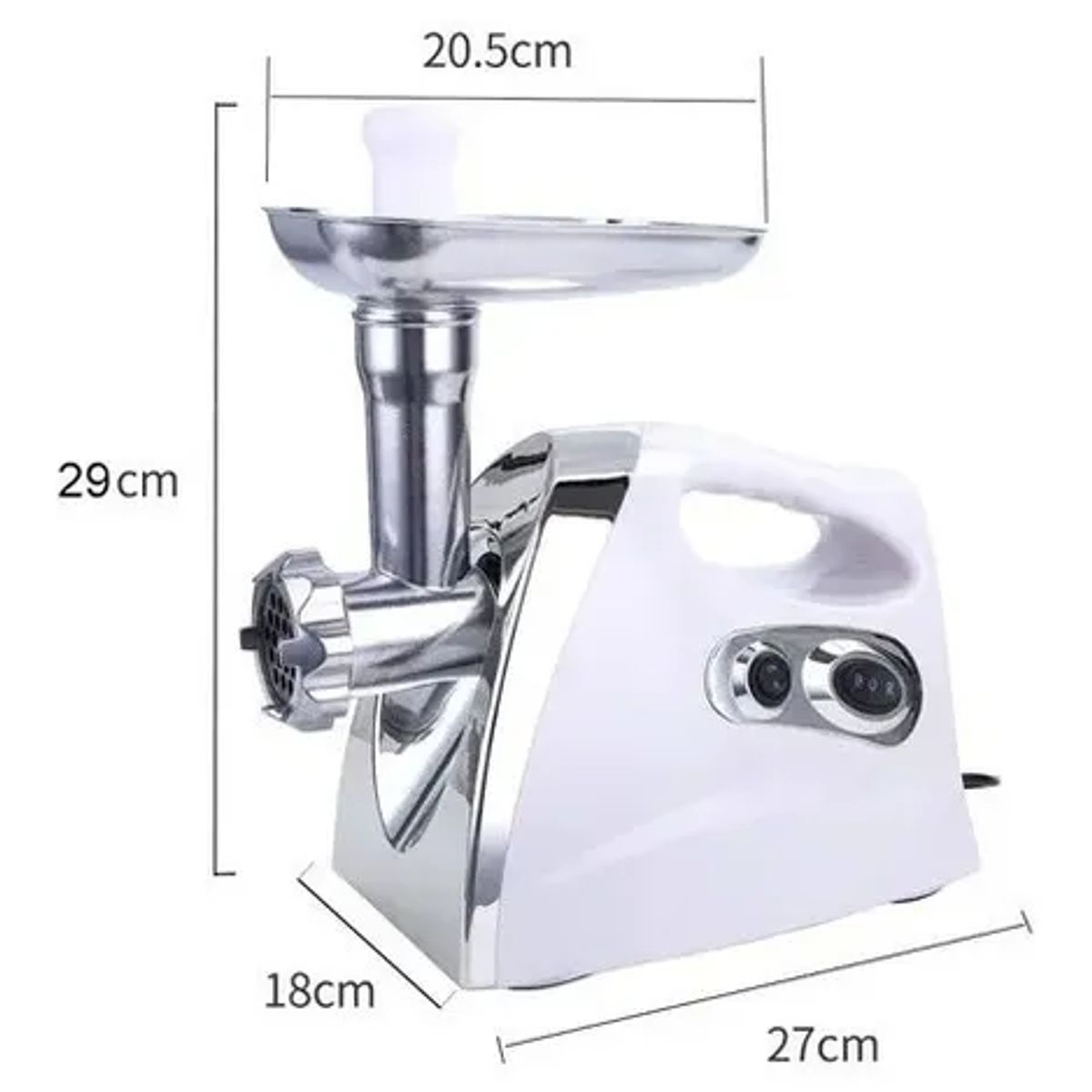 MOVI - MOLEDORA DE CARNE MULTIFUNCIÓN CON ACCESORIOS PARA EMBUTIDOS 2500W