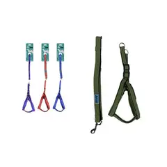 GENERICO - Set de arnés con correa 20cm Color Verde