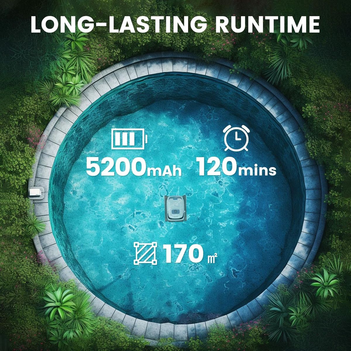 UBTECH - Ubtech AIRROBO Robot aspiradora de piscina PC10