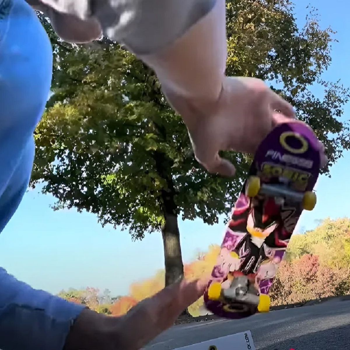 GENERICO - Tech Deck Patineta Manos Skate Finesse X Shadow Sonic 28 cm